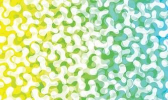 Light yellow, green vector abstract mosaic background.