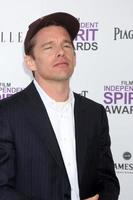 LOS ANGELES, FEB 25 -  Ethan Hawke arrives at the 2012 Film Independent Spirit Awards at the Beach on February 25, 2012 in Santa Monica, CA photo