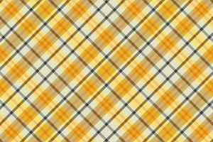 Tartan plaid pattern with texture and warm color. vector