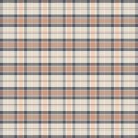 Tartan plaid pattern with texture and warm color. vector