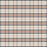 Tartan plaid pattern with texture and warm color. vector