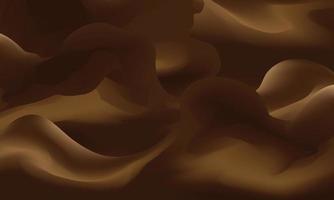 Brown vector blurred abstract template.