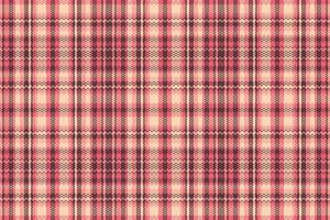 Tartan plaid pattern with texture and warm color. vector