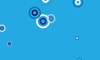 Light blue vector background with bubbles.