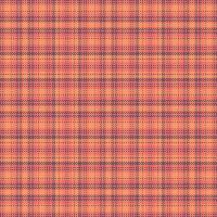 Tartan plaid pattern with texture and warm color. vector