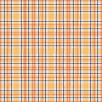 Tartan plaid pattern with texture and warm color. vector