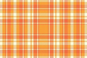 Tartan plaid pattern with texture and warm color. vector