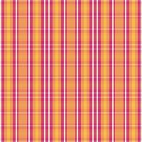 Tartan plaid pattern with texture and warm color. vector