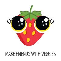 Cute funny characters isolated vector