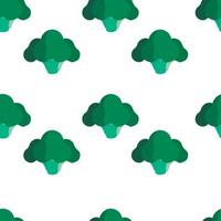 broccoli seamless, pattern for fabric and other surfaces vector