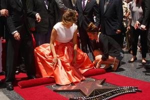 LOS ANGELES, JUN 20 -  Jennifer Lopez at the Hollywood Walk of Fame star ceremony for Jennifer Lopez at the W Hollywood Hotel on June 20, 2013 in Los Angeles, CA photo