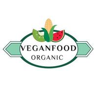 Vector logo design template. Organic food sign