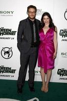 LOS ANGELES, JAN 10 -  Seth Rogen arrives at the Green Hornet Premiere at Grauman s Chinese Theater on January 10, 2011 in Los Angeles, CA photo
