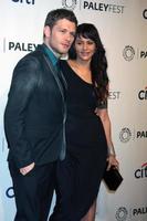 LOS ANGELES, MAR 22 -  Joseph Morgan, Persia White at the PaleyFEST 2014, The Vampire Diaries and The Originals at Dolby Theater on March 22, 2014 in Los Angeles, CA photo