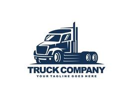 Truck logo design vector. Truck delivery logo vector