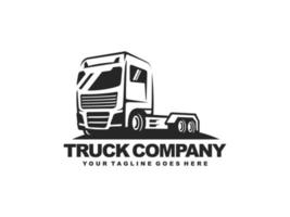 Truck logo design vector. Truck delivery logo vector