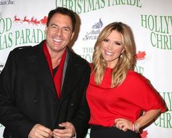 LOS ANGELES, NOV 27 -  Mark Steines, Debbie Matenopoulos at the 85th Annual Hollywood Christmas Parade at Hollywood Boulevard on November 27, 2016 in Los Angeles, CA photo