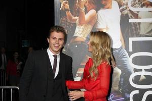 LOS ANGELES, OCT 3 -  Kenny Wormald, Julianne Hough arriving at the Footloose Premiere at the Regency Village Theater on October 3, 2011 in Westwood, CA photo