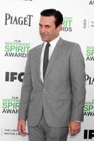 LOS ANGELES, MAR 1 -  Jon Hamm at the Film Independent Spirit Awards at Tent on the Beach on March 1, 2014 in Santa Monica, CA photo