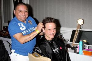 LOS ANGELES, AUG 24 -  George Guzman, Christian LeBlanc at the Young and Restless Fan Club Dinner at the Universal Sheraton Hotel on August 24, 2013 in Los Angeles, CA photo