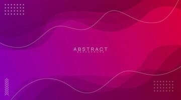 abstract purple background, waves and lines vector