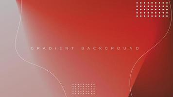 Beautiful red gradation background, smooth and soft texture vector