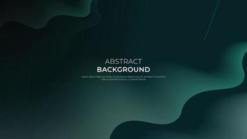 Abstract background of black elements. Premium background for poster, banner, wallpaper and futuristic design concepts. Smooth and flow fluid vector illustration