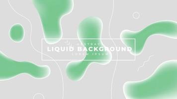 Liquid color background design. Fluid gradient shapes composition. Cool background design for poster, banner vector