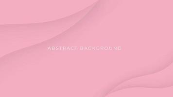 Abstract fluid shapes composition. Modern pink wave background with liquid, organic shapes. Effect paper cut. vector