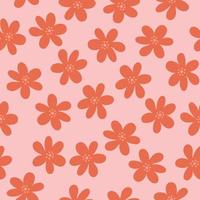 Floral seamless pattern. Colorful surface design vector