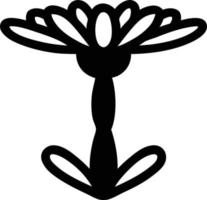 icono de flor floreciente vector