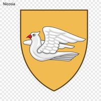 Coat of arm city vector