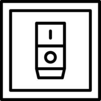 Switch Line Icon vector