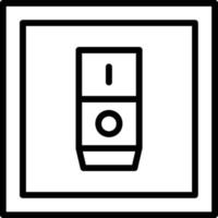 Switch Line Icon vector