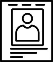 Image Vector Line Icon