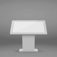 digital Multimedia stand vector