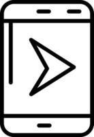 Share Arrow Vector Line Icon