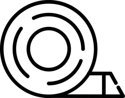 Insulating Tape Line Icon
