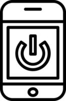 Button Vector Line Icon