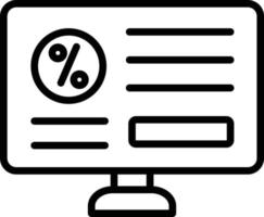 Interest Vector Line Icon