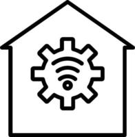 Automation Vector Line Icon