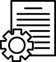 Development Vector Line Icon