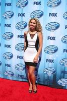 los angeles, 21 de mayo - haley reinhart en el final de la temporada 13 de american idol en nokia theater at la live el 21 de mayo de 2014 en los angeles, ca foto