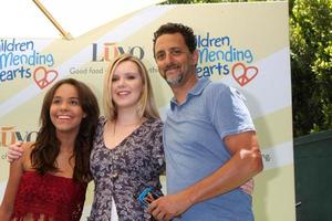 LOS ANGELES, JUN 14 -  Grant Heslov, and daughters at the Children Mending Hearts 6th Annual Fundraiser at Private Estate on June 14, 2014 in Beverly Hills, CA photo