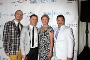 LOS ANGELES, JUN 1 -  Peter Paige, Bradley Bredeweg, Joanna Johnson, Greg Gugliotta at the 7th Annual Television Academy Honors at SLS Hotel on June 1, 2014 in Los Angeles, CA photo