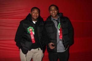 LOS ANGELES, NOV 28 -  Kyle Massey, Chris Massey arrives at the 2010 Hollywood Christmas Parade at Hollywood Boulevard on November 28, 2010 in Los Angeles, CA photo