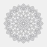 vector de ilustración de fondo de diseño de mandala ornamental ornamental