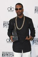 los angeles, 23 de noviembre - juicy j en los 2014 american music awards, sala de prensa en el teatro nokia el 23 de noviembre de 2014 en los angeles, ca foto