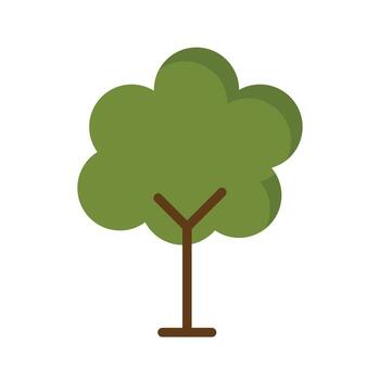 vector de árbol para presentación de icono de símbolo de sitio web