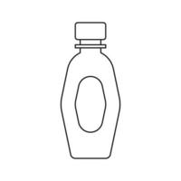 vector de botella para presentación de icono de símbolo de sitio web